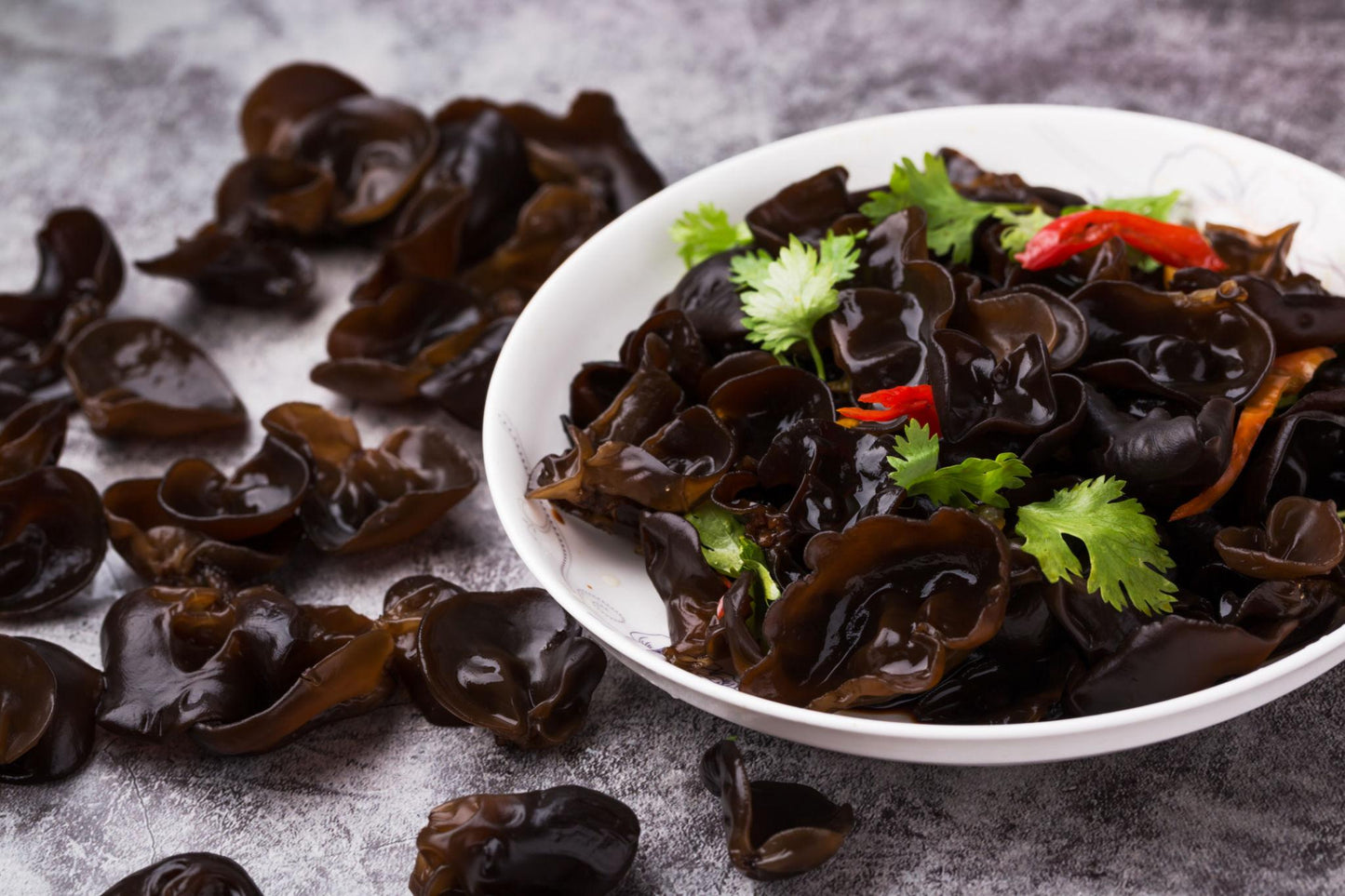 Wild Black Fungus