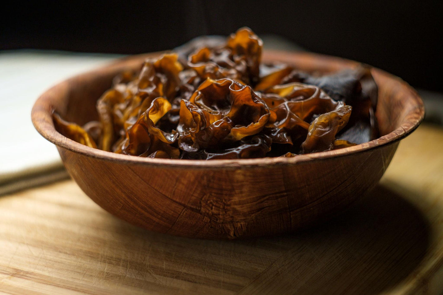 Wild Black Fungus